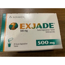 Exjade 500mg hộp 28 viên