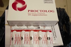 Proctolog 10mg/120mg 10 viên Pháp 