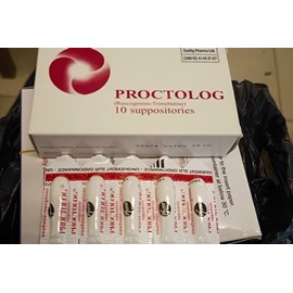 Proctolog 10mg/120mg 10 viên Pháp 