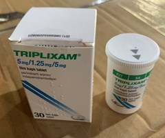 Triplixam 5mg/1.25mg/5mg lọ 30 viên 