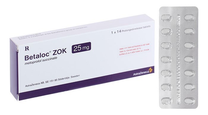 Betaloc zok 25mg 28 viên