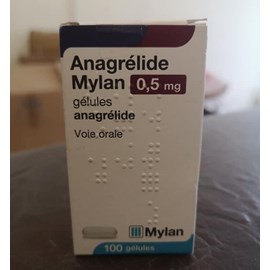 Anagrelide 0.5mg 100 viên 