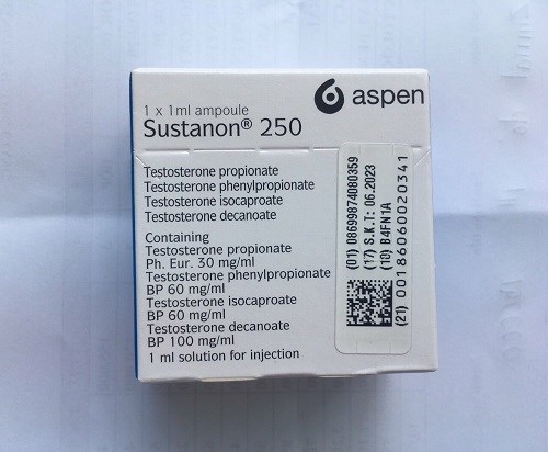 Sustanon 250mg/ml hộp 1 ống 