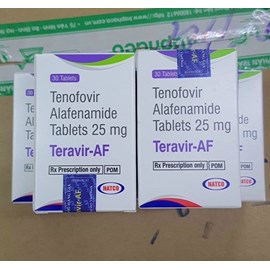 Teravir- AF 25mg hộp 30 viên 