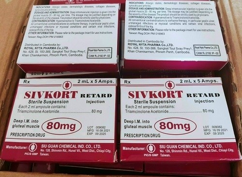 Sivkort Retard 80mg/2ml