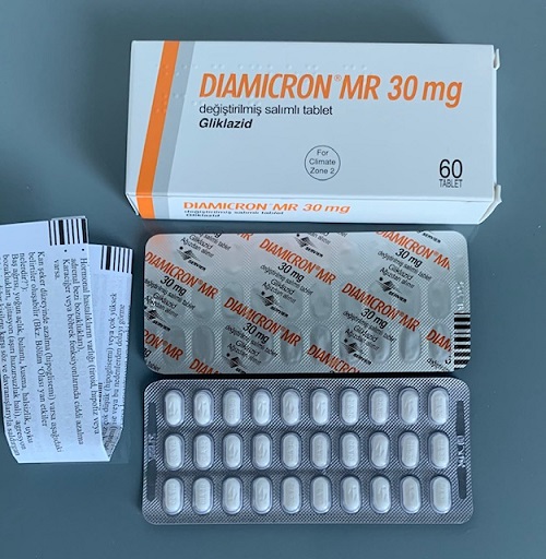 Diamicron MR 30mg 60 viên  