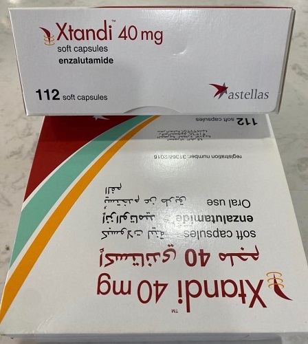 Xtandi 40mg hộp 112 viên