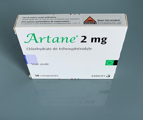 Artane 2mg hộp 50 viên 