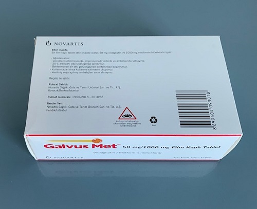 Galvus Met 50mg/1000mg 60 viên 