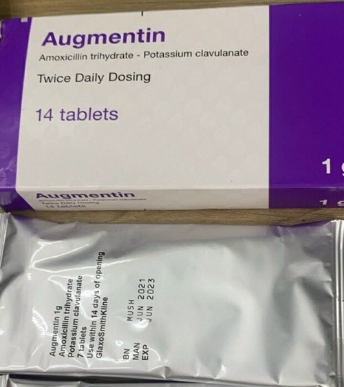 Augmentin 1g 14 viên 