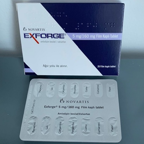 Exforge 5mg/160mg 28 viên 