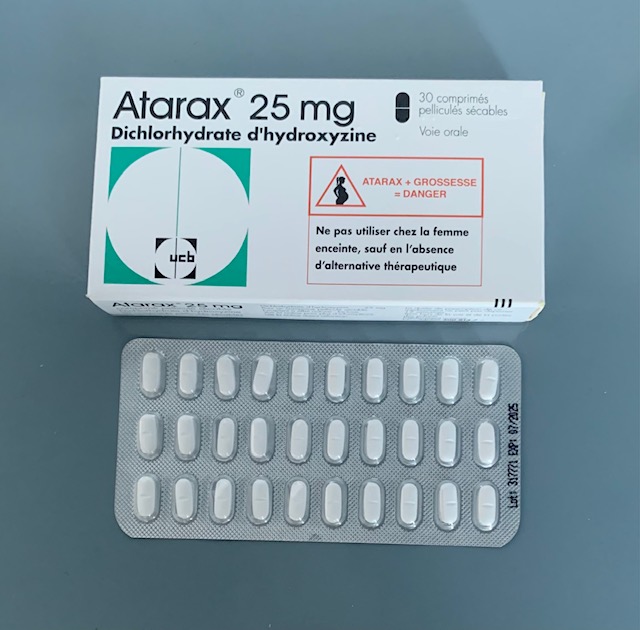 Atarax 25mg 30 viên