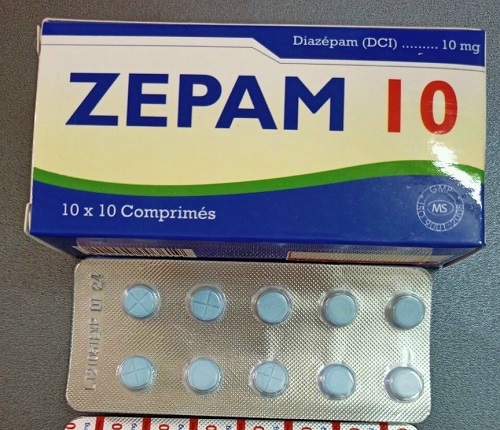 Zepam 10mg hộp 100 viên   