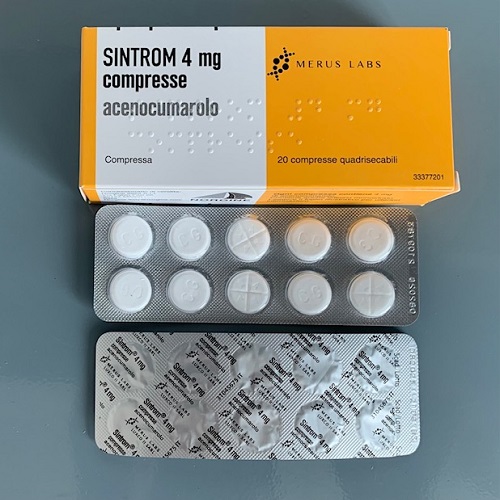 Sintrom 4mg hộp 20 viên 