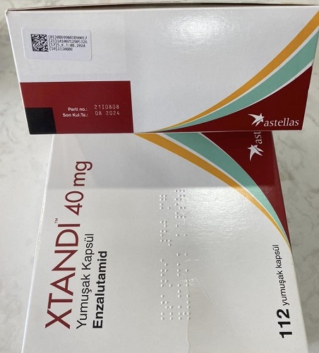 Xtandi 40mg hộp 112 viên