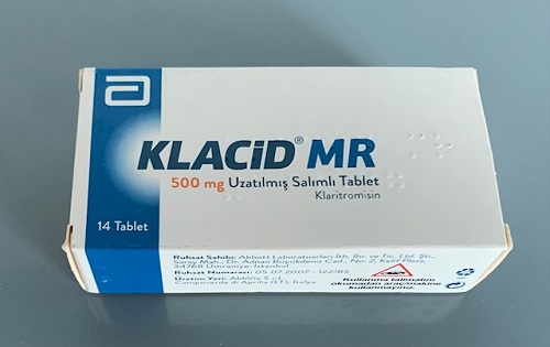 Klacid MR 500mg hộp 14 viên  